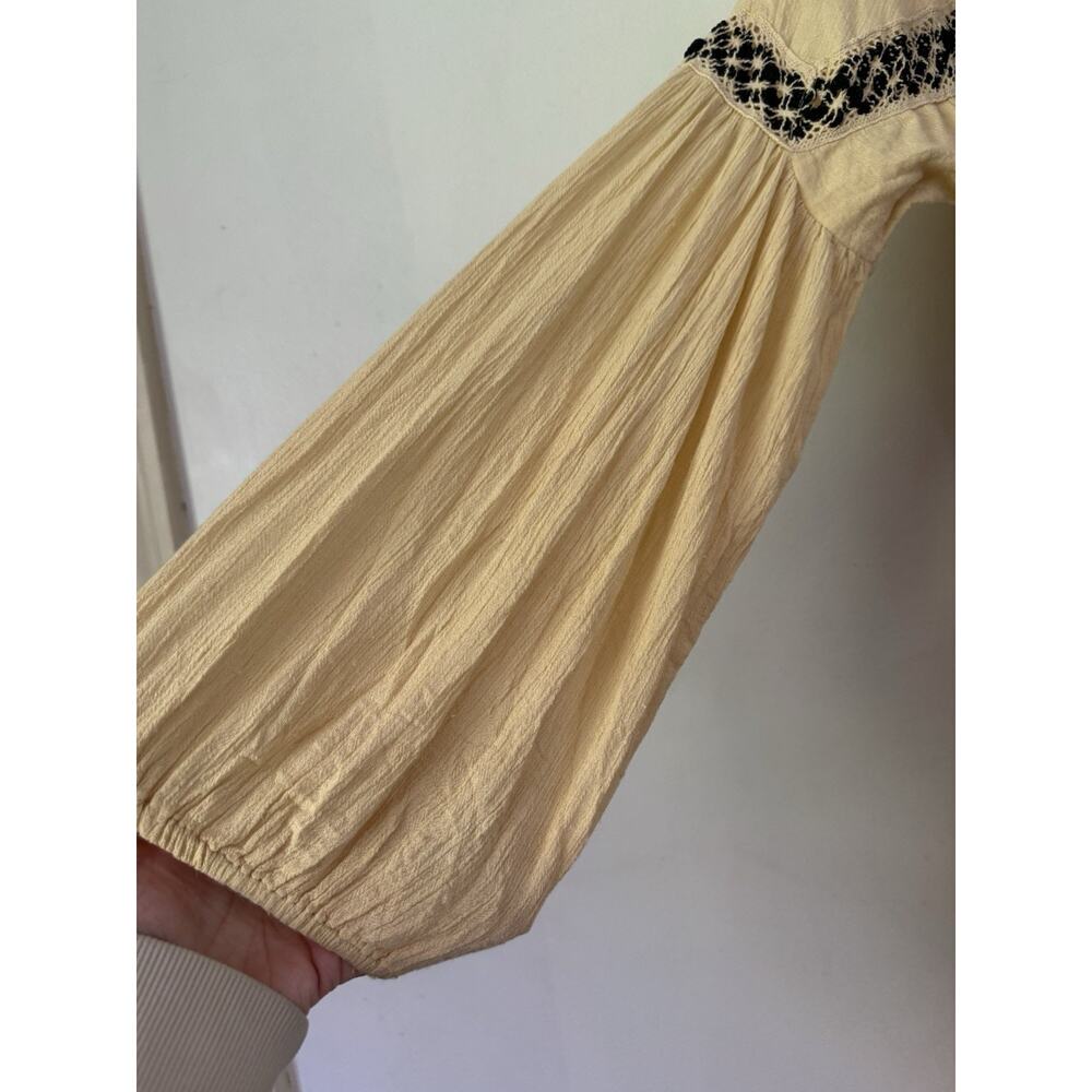 Raga Anthropologie Montana Plunge Maxi Dress Oversized Size Small - Picture 8 of 14